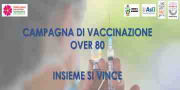 CAMPAGNA DI VACCINAZIONE OVER 80 - INSIEME SI VINCE - I Comuni e le Asl liguri per raggiungere tutti, limitare gli spostamenti, agevolare le vaccinazioni