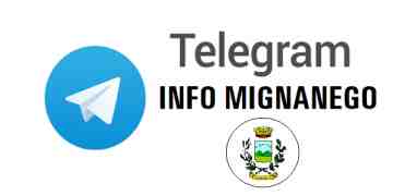 TELEGRAM - INFO MIGNANEGO